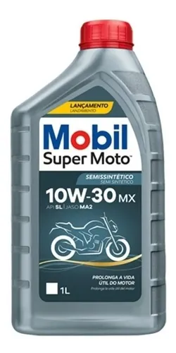 ÓLEO MOBIL SUPER MOTO 4T MX 10W30 (SEMI-SINTÉTICO) 