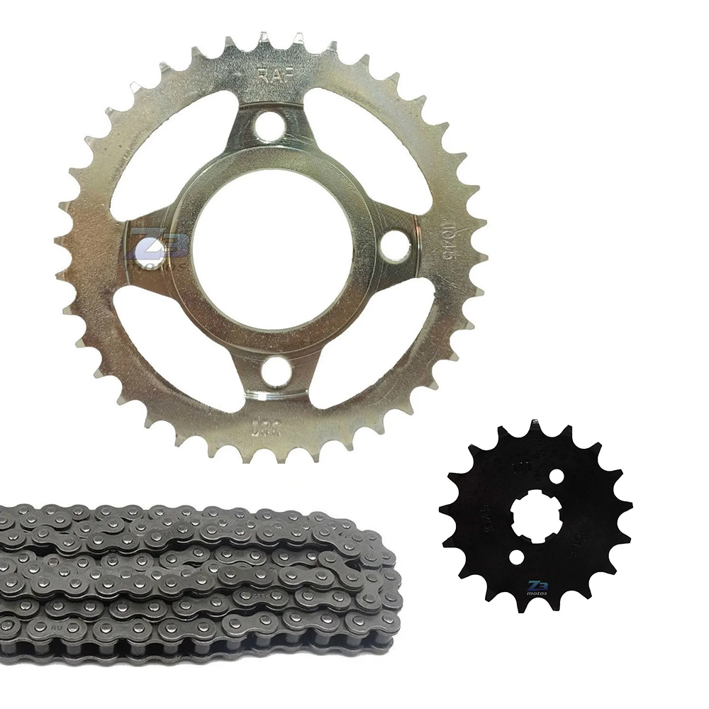 Kit Relação Titan 150 Coroa 38 x 17 Corrente Com Retentor