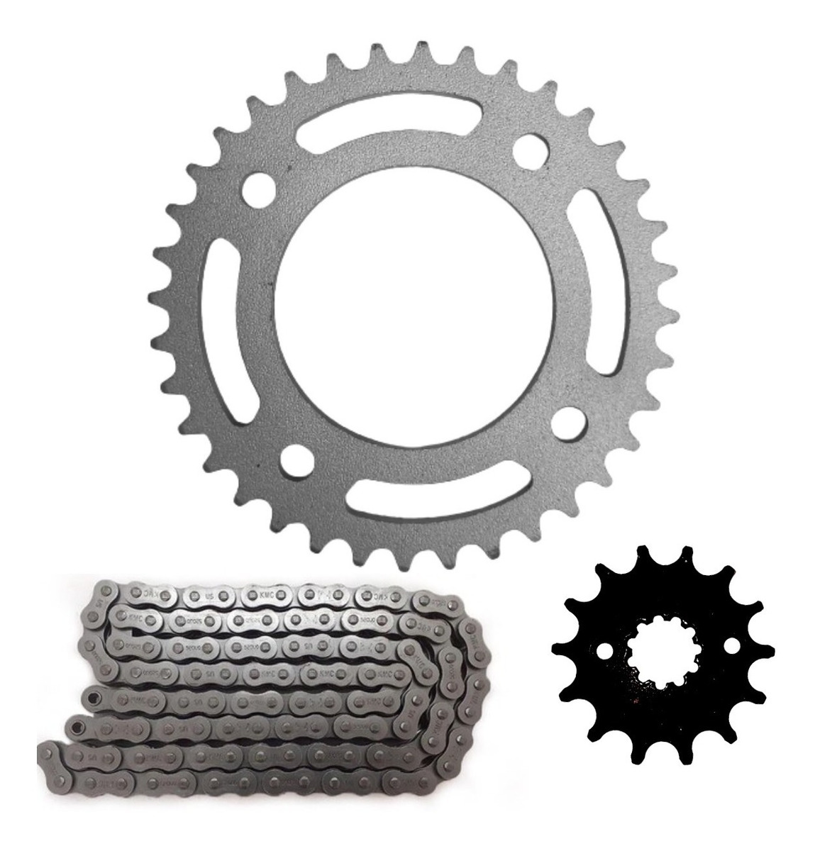 Kit Relação Cb Twister 2016 36x14 Corrente Fina Com Retentor