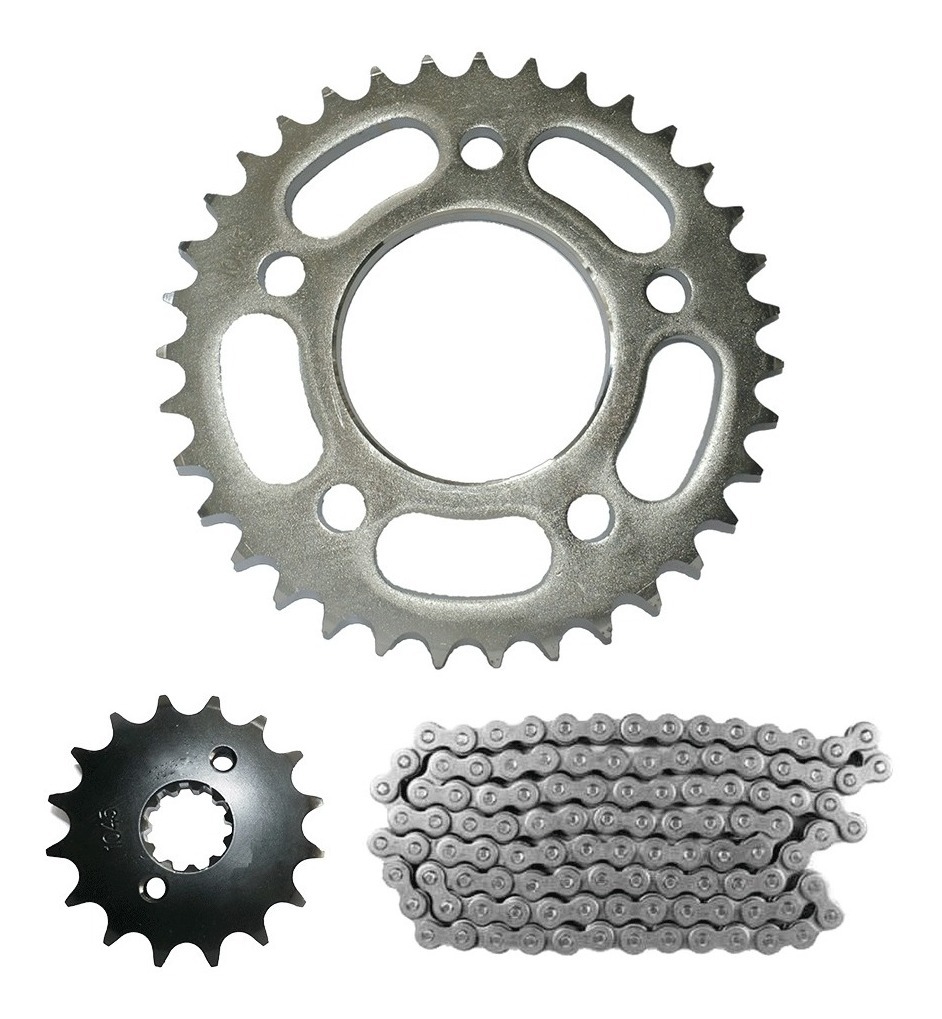 Kit Relação Cb 300 Corrente Fina Retentor Coroa 38 Pinhão 15