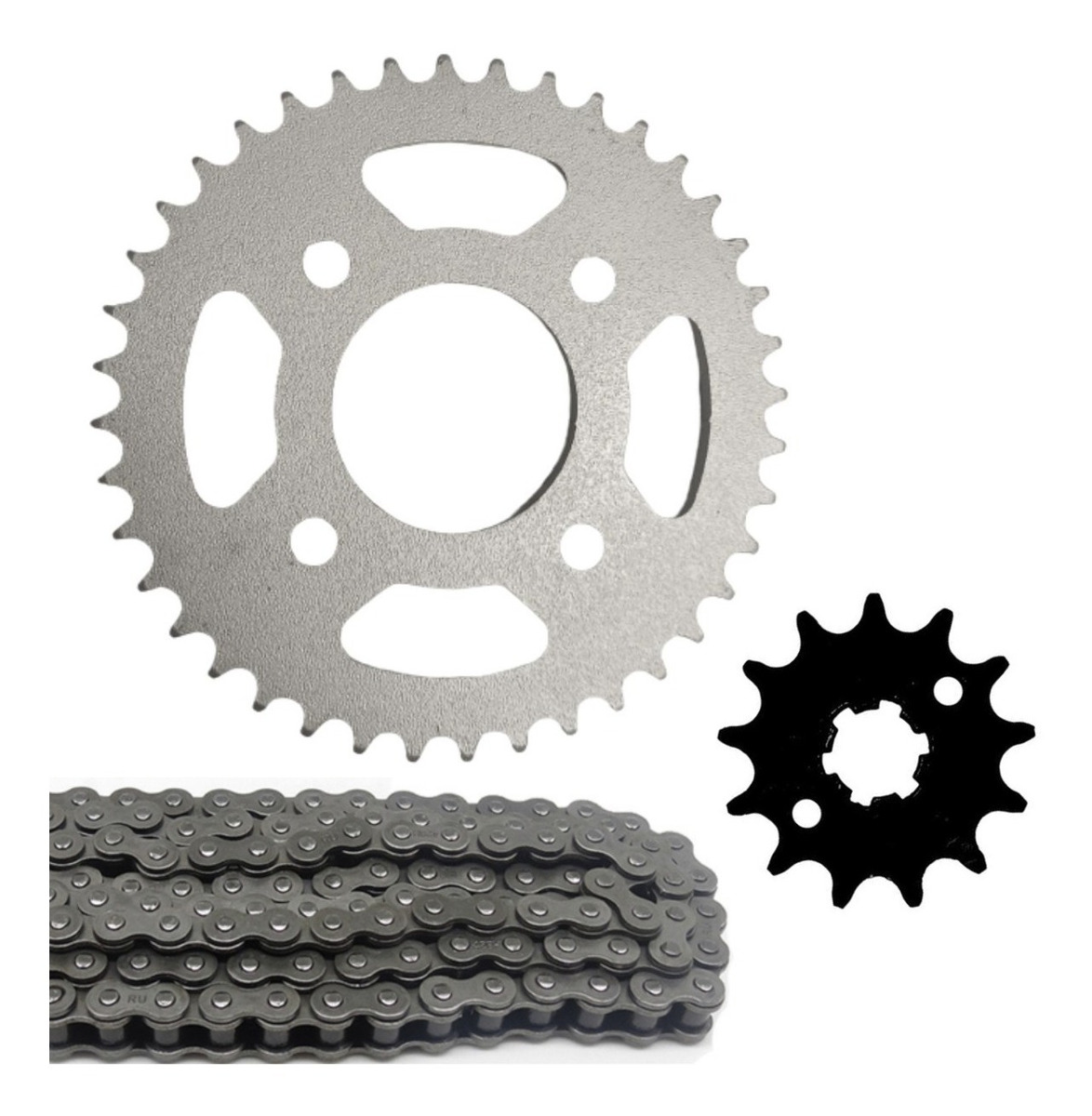 Kit Relação Cbx 150 Aero Coroa 40 Pinhão 14 Corrente Fina