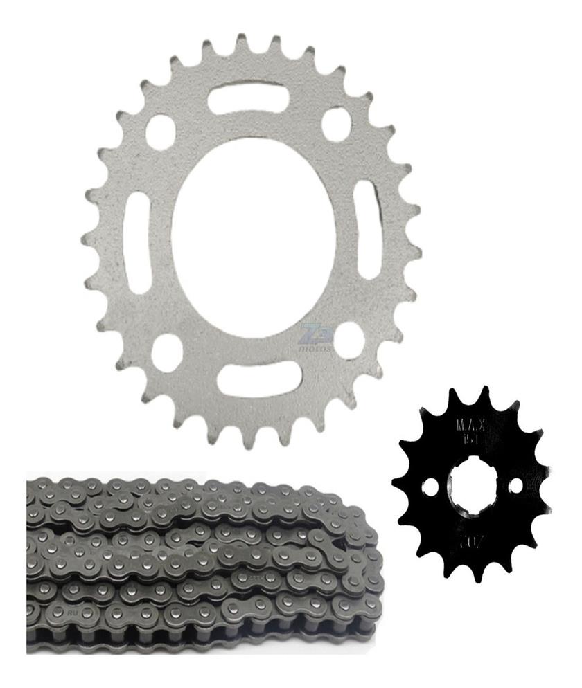 Kit Relação Cbx 150 Aero Coroa 29 Pinhão 15 Corrente Fina