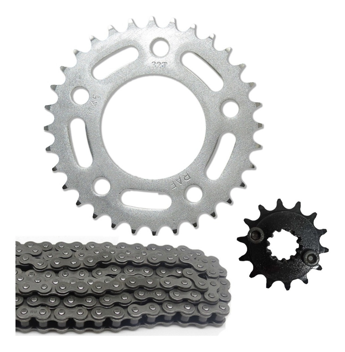Kit Relação Cb 300 Coroa Pequena 32 Pinhão 14 Corrente Fina