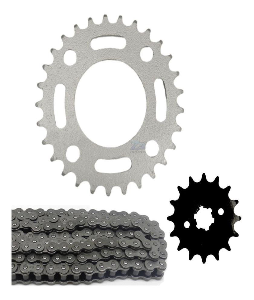 Kit Relação Cbx 150 Aero Coroa 29 Pinhão 16 Corrente Fina