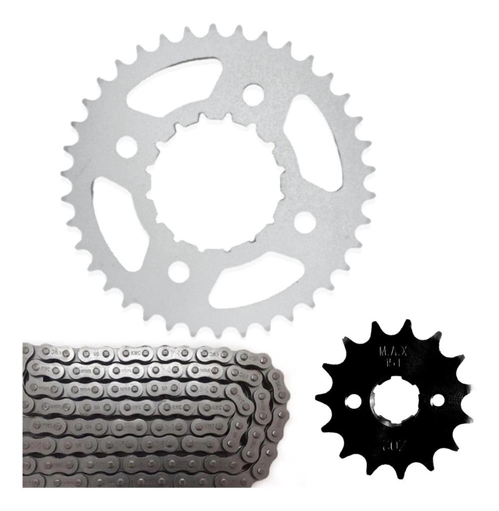 Kit Relação Titan / Fan 125 2000 - 2008 Coroa 35 Pinhão 15
