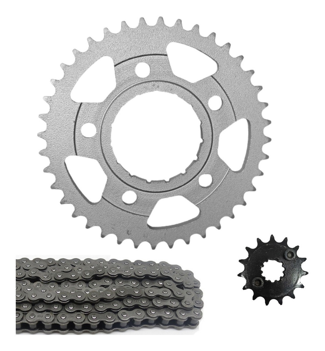 Kit Relação Cb 300 Coroa 40 Dentes Pinhão 14 Corrente Fina