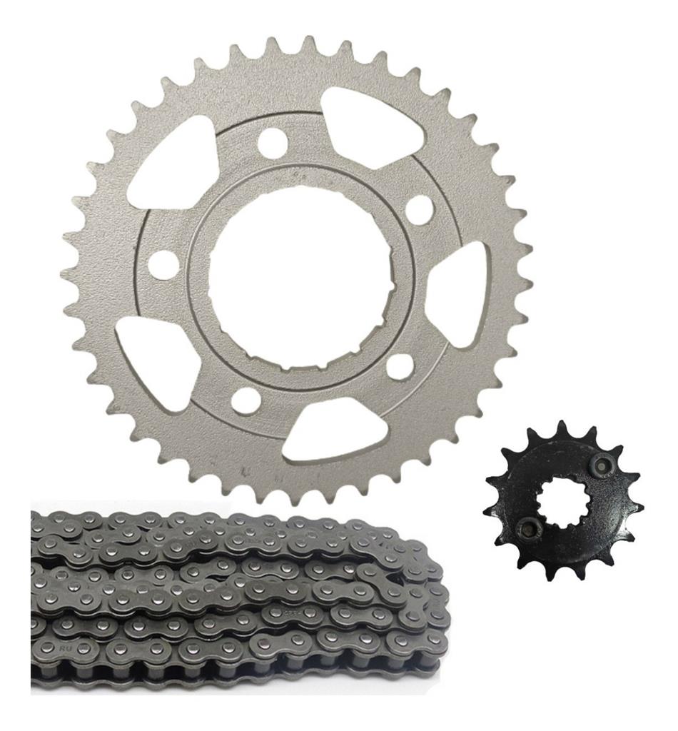 Kit Relação Cb 300 Coroa 40 Pinhão 15 Corrente Fina Retentor