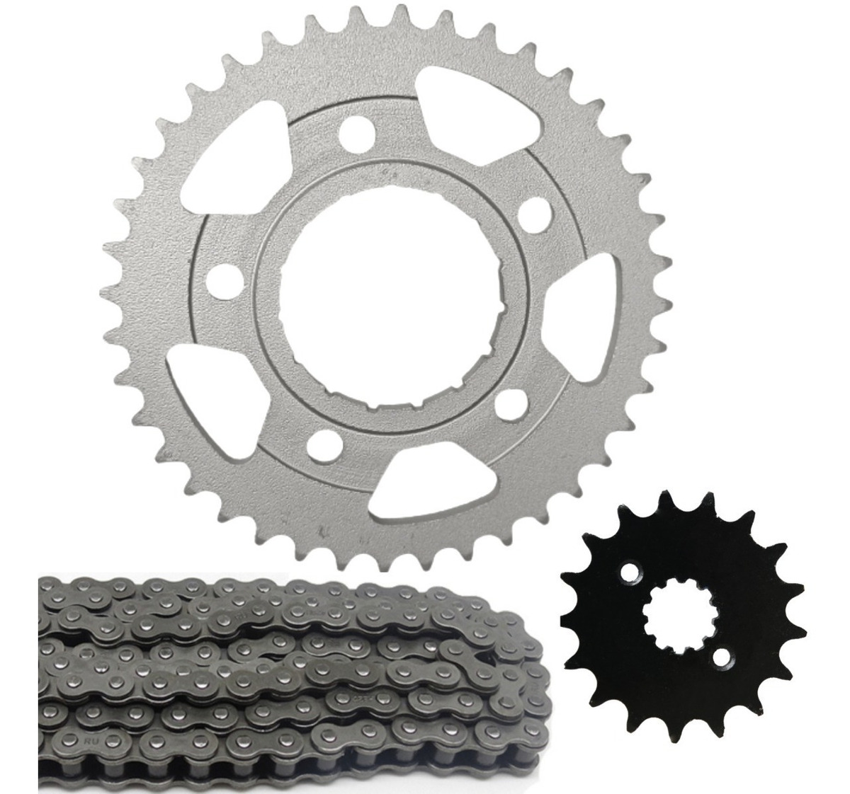 Kit Relação Cbx 250 Twister 40 X 17 Corrente Fina Retentor