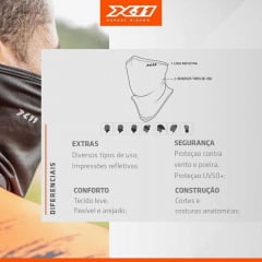 Necktube Balaclava Bandana Pescoceira Moto X11 