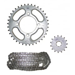 Kit Relação Crypton 105 Coroa 37 Pinhão 15 428h X 98l Scud