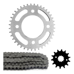 Kit Relação Cb Twister 2016 Coroa 40 Pinhão 14 Corrente Fina