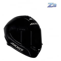 Capacete Axxis Draken Solid Mono Gloss Black 