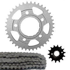 Kit Relação Cbx250 Twister 40x14 Corrente Fina Com Retentor