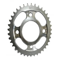 Kit Relação Cbx 150 Aero Coroa 38 Pinhão 13 Corrente Fina