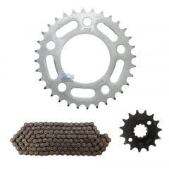 Kit Relação Cb300 Corrente Fina Coroa 32 Pinhão 15