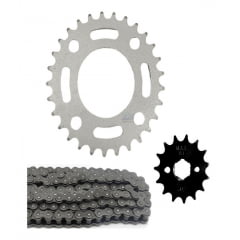Kit Relação Cbx 150 Aero Coroa 29 Pinhão 15 Corrente Fina