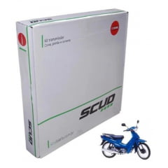 Kit Relação Crypton 115 2010 - 2013 Coroa 41 Pinhão 15 Scud
