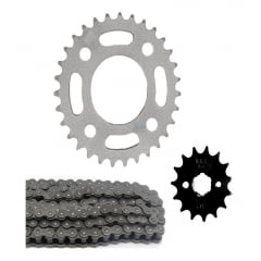 Kit Relação Cbx 150 Aero Coroa 31 Pinhão 15 Corrente Fina
