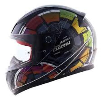 CAPACETE LS2 RAPID FF353 TAGLINE BLK/ORANGE + CAPACETE LS2 RAPID FF353 TECH CHAMALEON 58